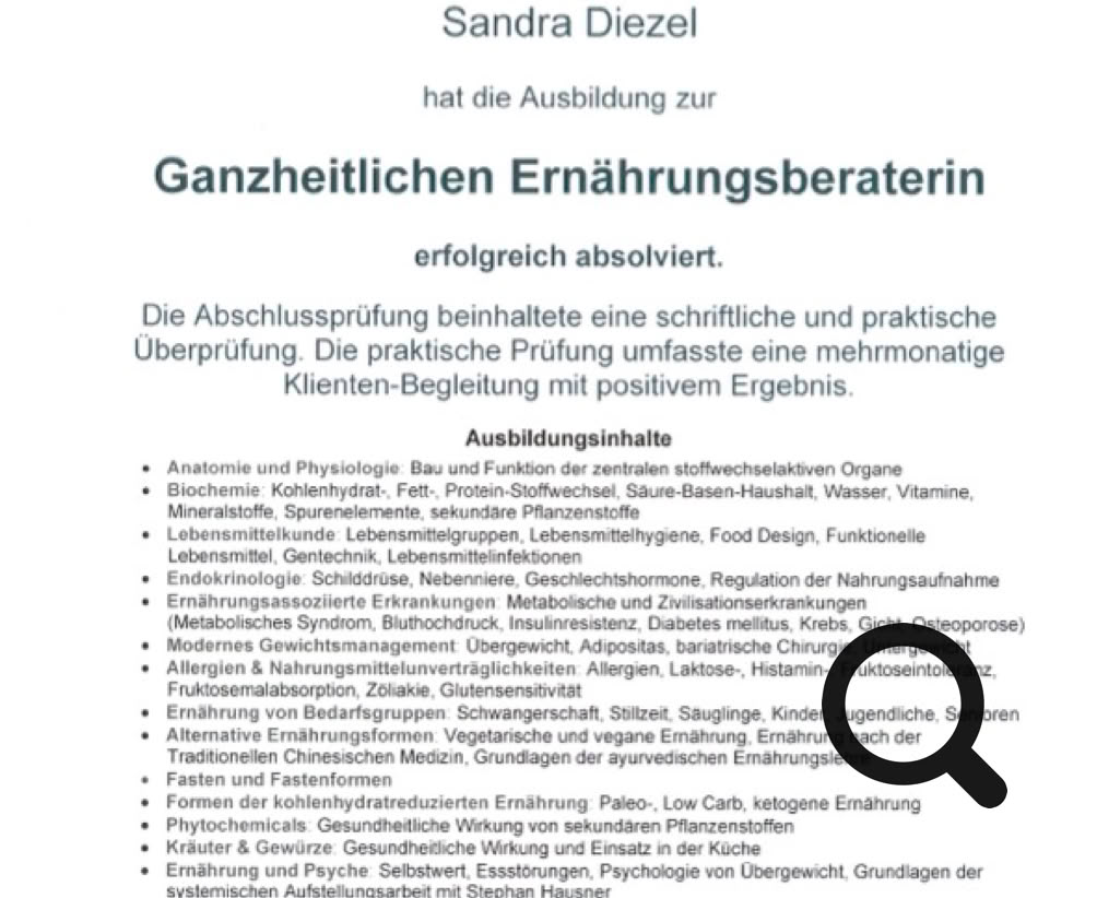 Ernährungsberaterin